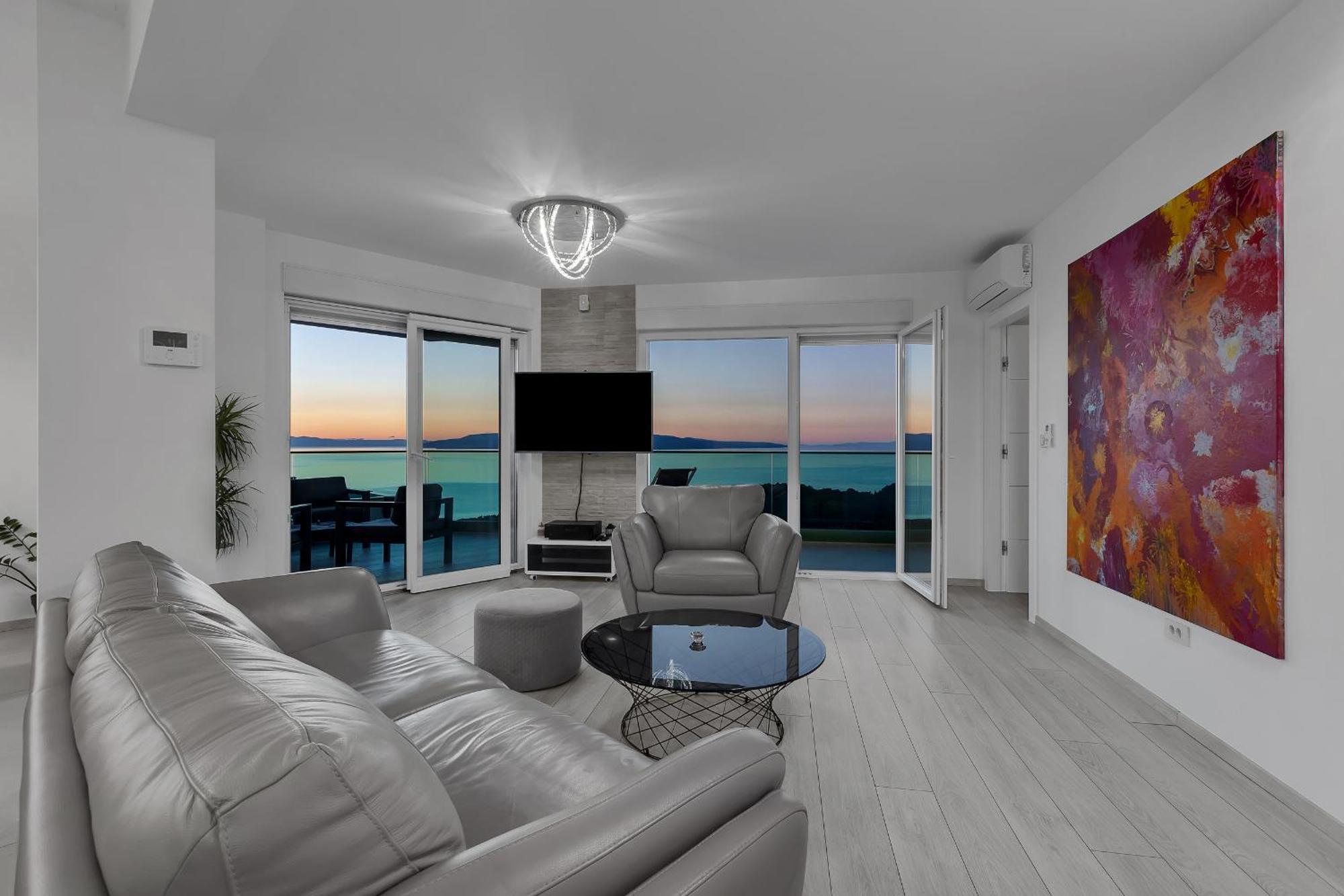 Exclusive Penthouse Big Blue With Private Jacuzzi Apartment Makarska Bagian luar foto